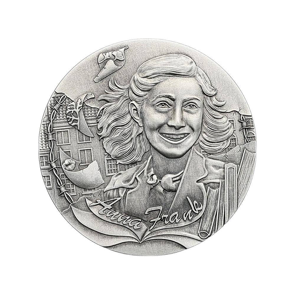 Anne Franks 1 Oz Silver Coin 2025 Power Coin