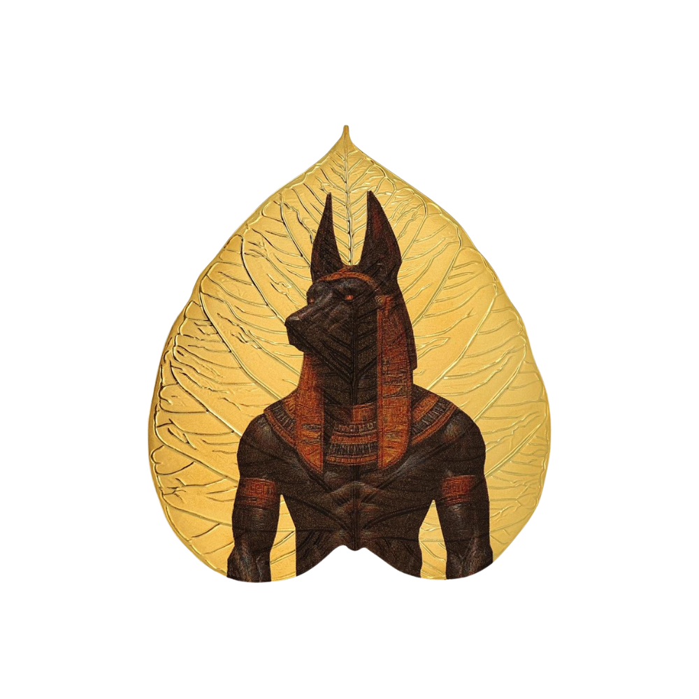 Anubis Leaves of the Nile 1 Oz Silver Coin 2025
