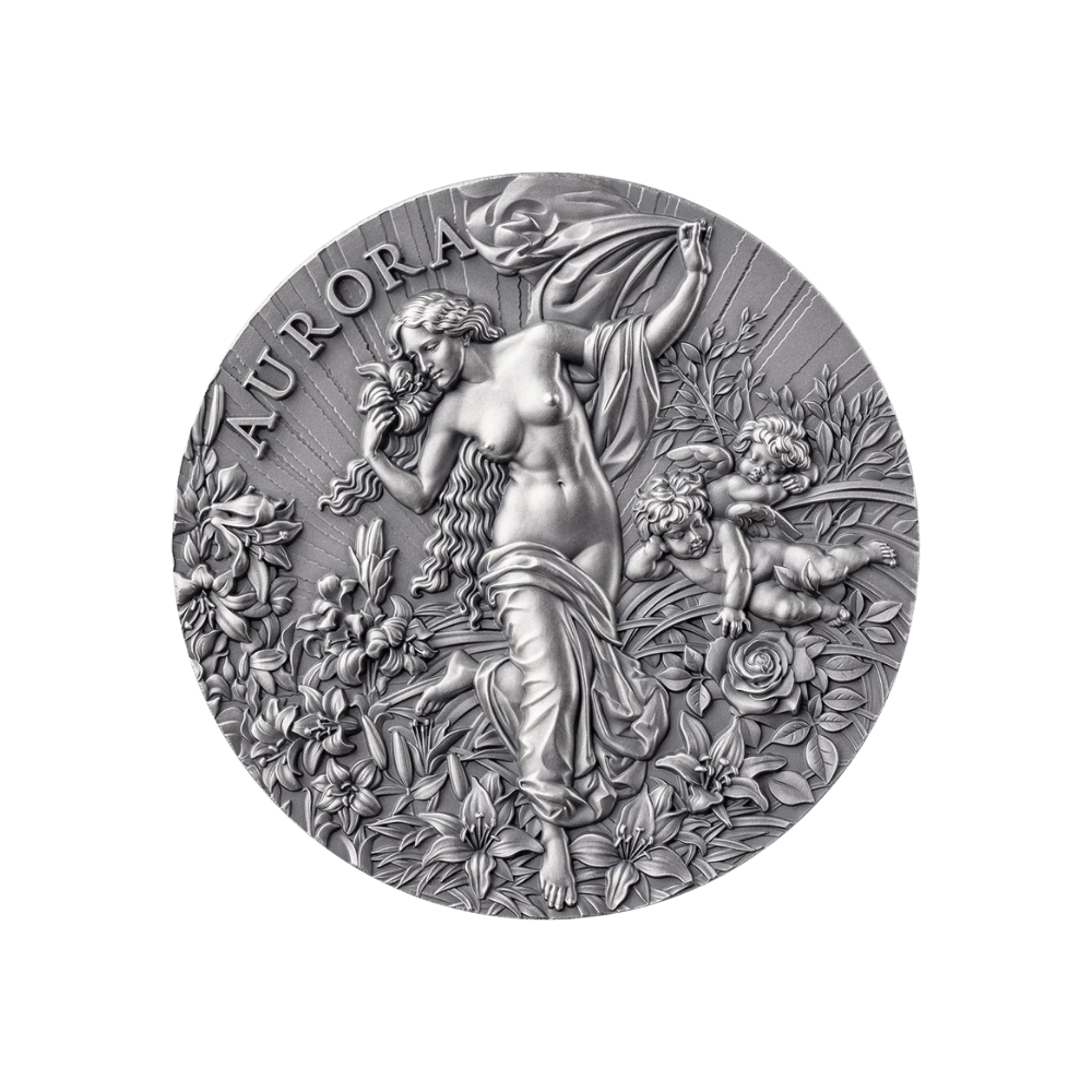 Aurora Celestial Beauty 2 Oz Silver Coin 2025