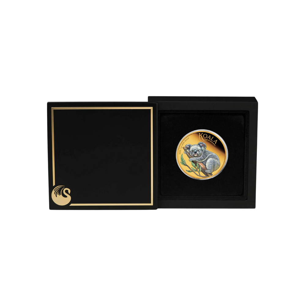 Australian Koala 1 Oz Pure Gold Coin 2025 perth mint