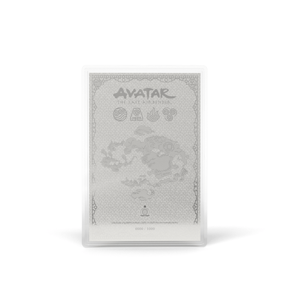 Avatar The Last Airbender Team Avatar Silver Foil AGORO