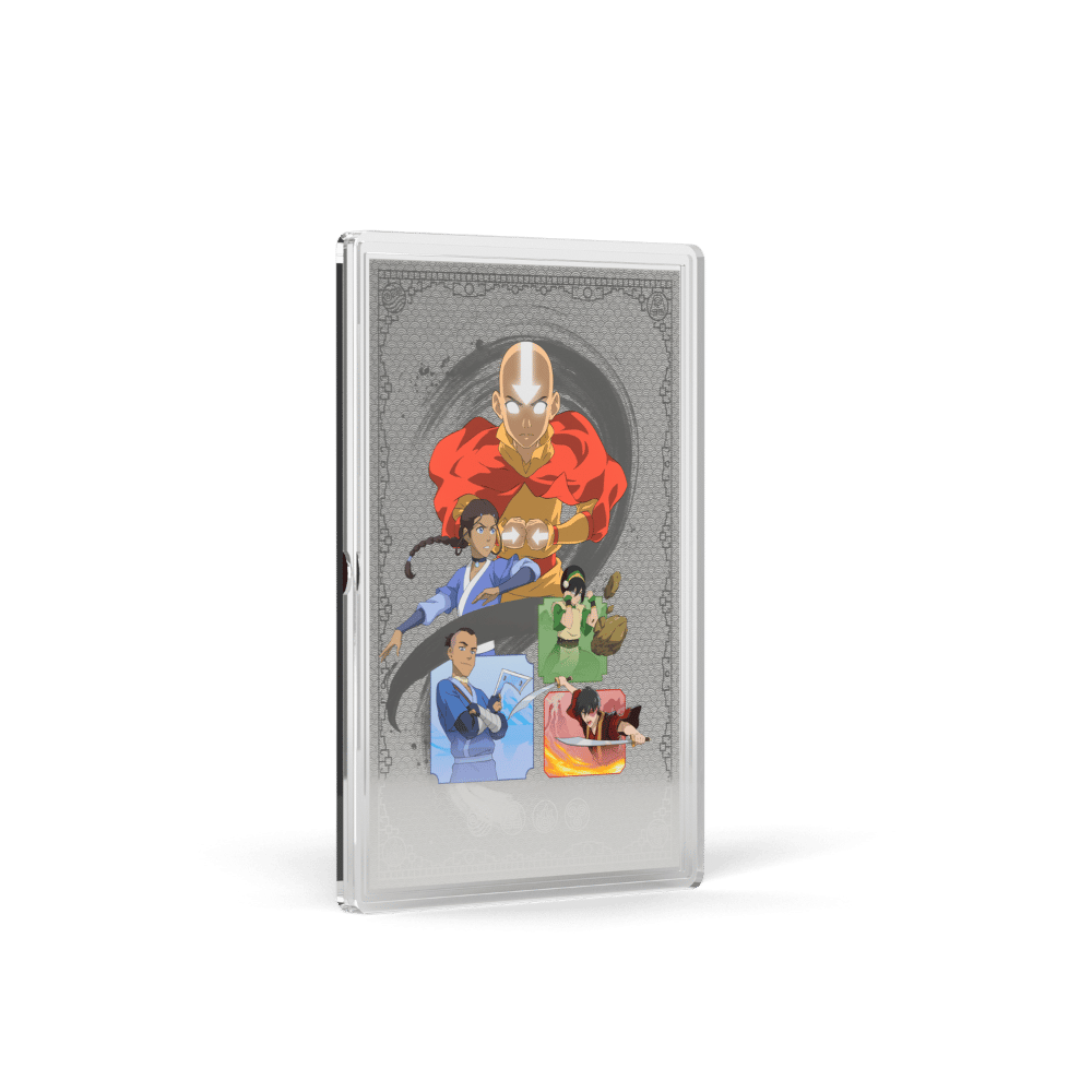 Avatar The Last Airbender Team Avatar Silver Foil AGORO