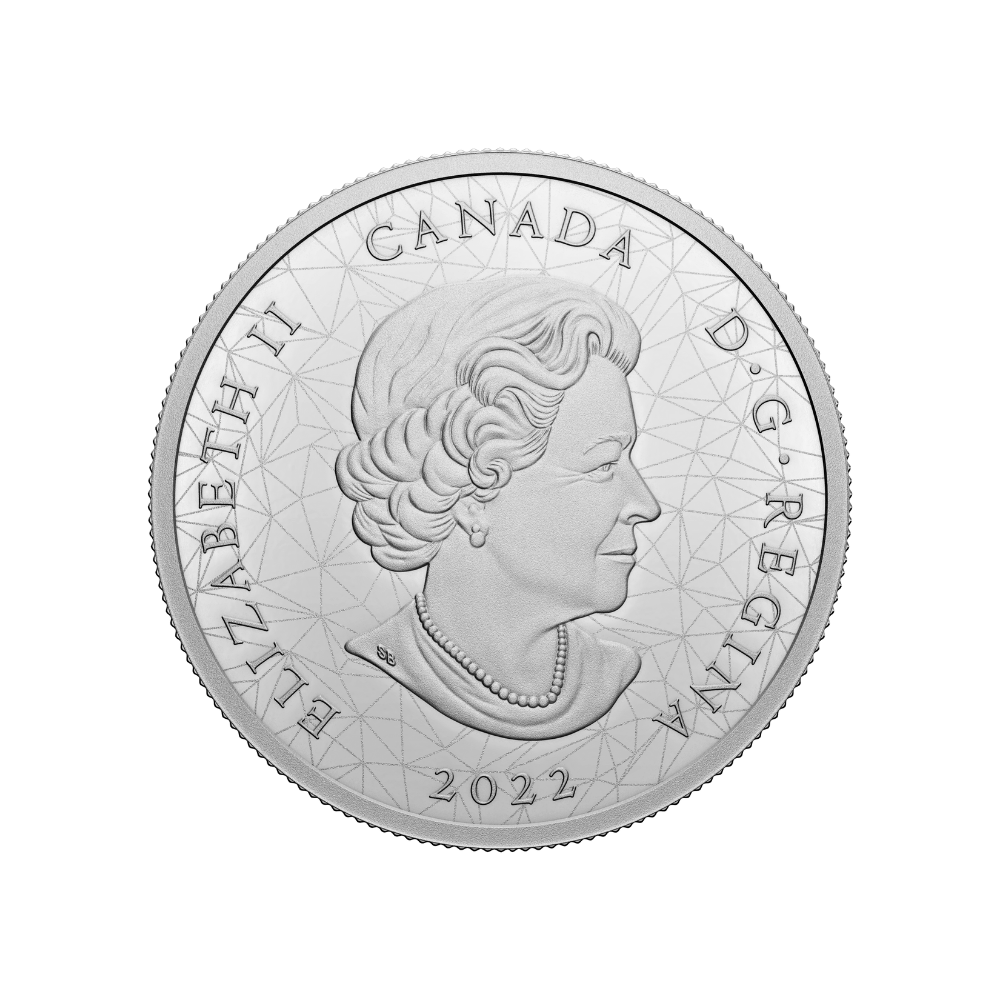 BALD EAGLES Multifaceted Animals 2 Oz Silver Coin $30 Canada 2022