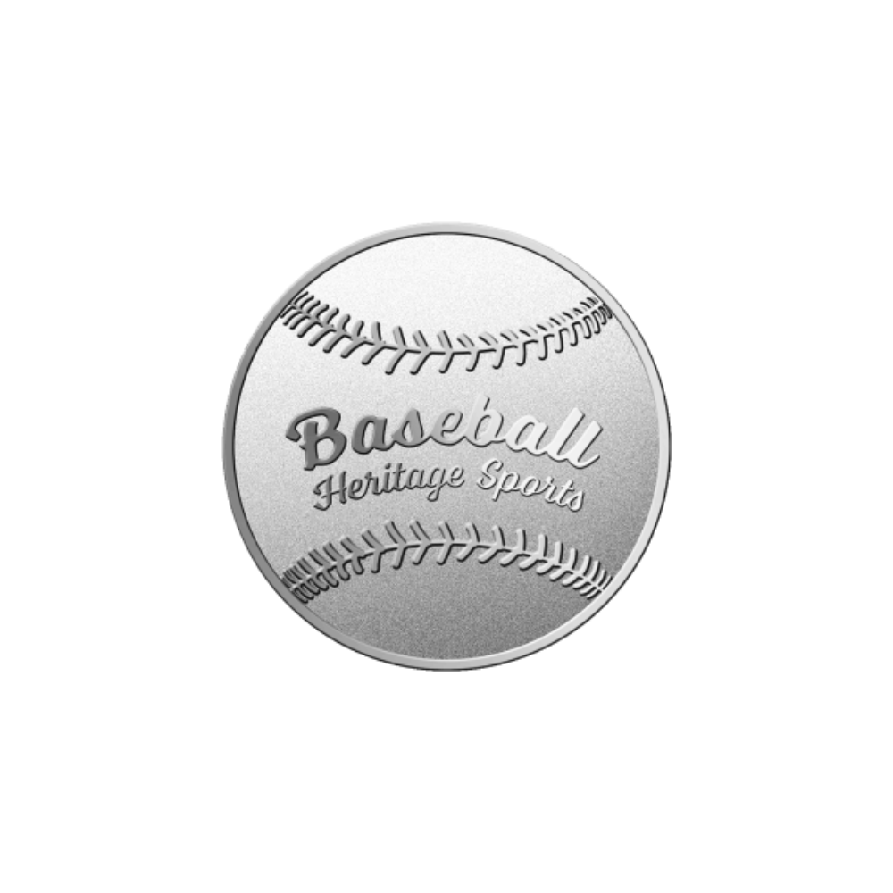BASEBALL Heritage Sports Set 2 Silver Coins $1 Solomon Islands 2022