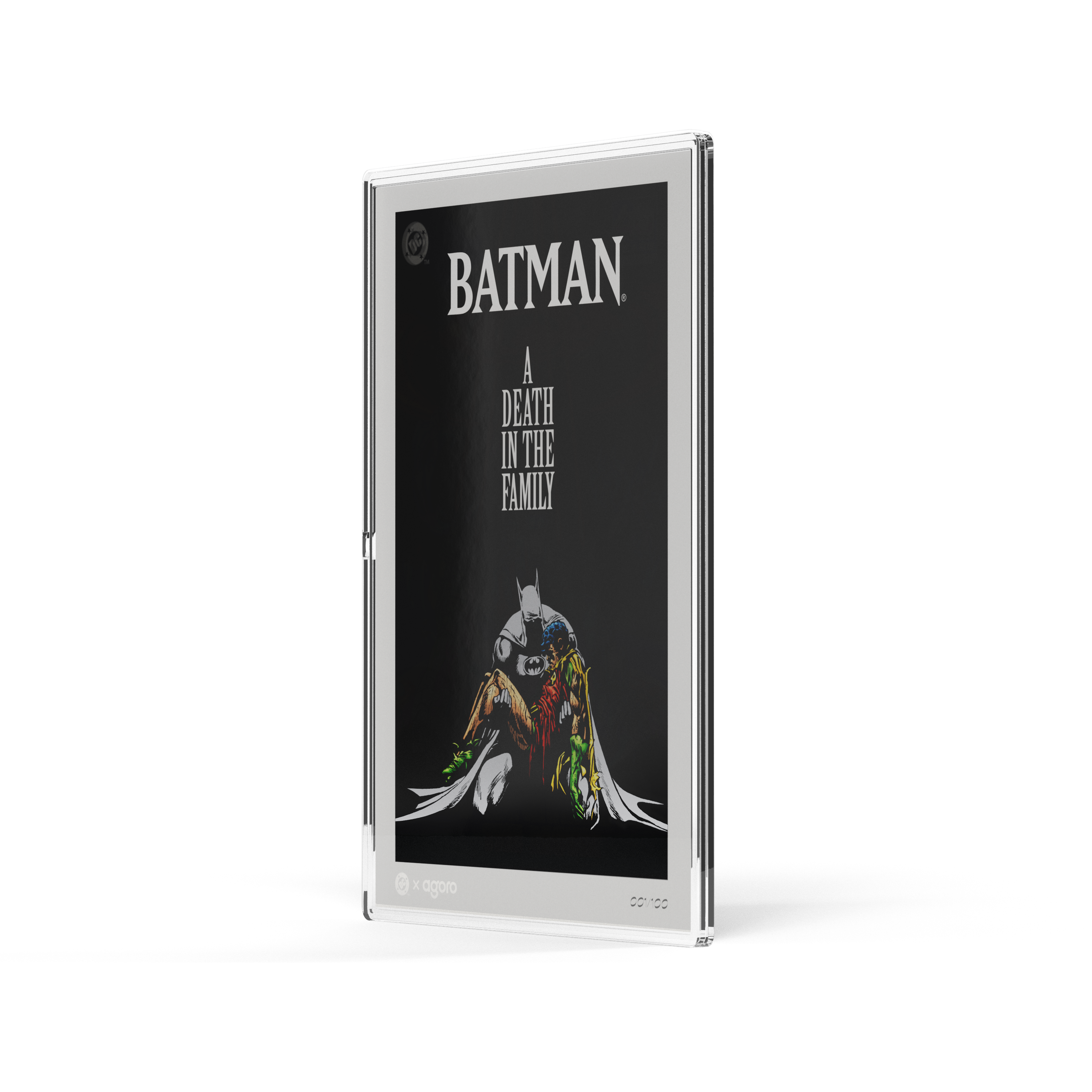 Batman: A Death in the Family Silver Collectible Foil Agoro