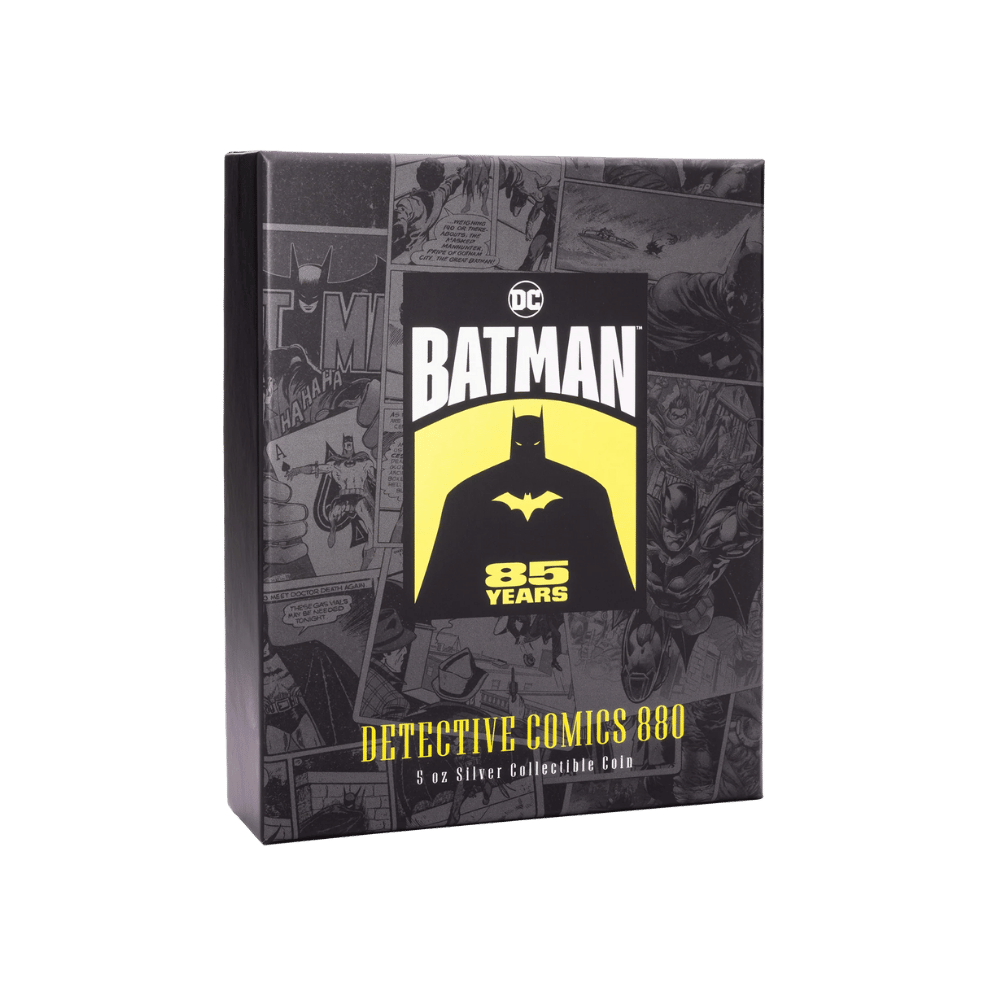 BATMAN™ #880 COMIC 85 Years Anniversary 5 Oz Silver Coin $10 Niue 2024 - PARTHAVA COIN