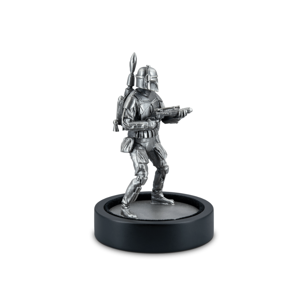 BOBA FETT™ Star Wars 3D Limited Edition Silver Miniature 2021