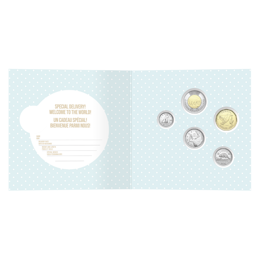 Baby Gift Card Set Canada 2026 ROYAL CANADIAN MINT