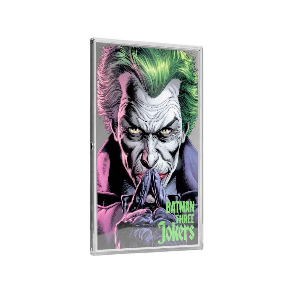 Batman Three Jokers #2 The Criminal Silver Collectible Foil AGORO