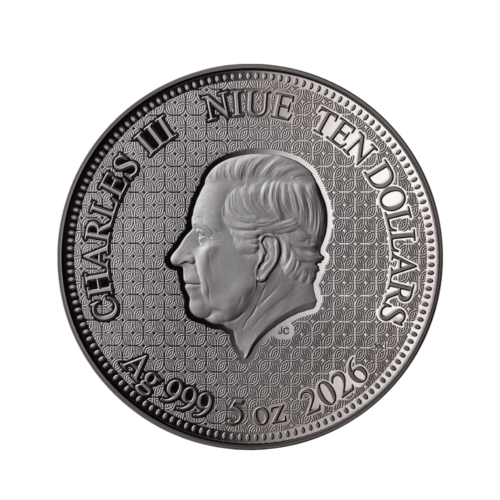 Bliss Snake 5 Oz Silver Coin MINT XXI