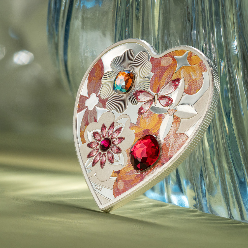 Blossom Brilliant Love Silver Coin 2026 CIT COIN INVEST AG