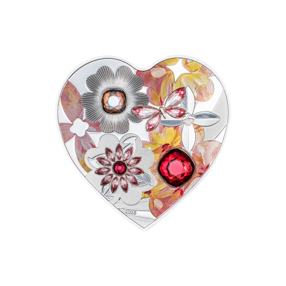 Blossom Brilliant Love Silver Coin 2026 CIT COIN INVEST AG