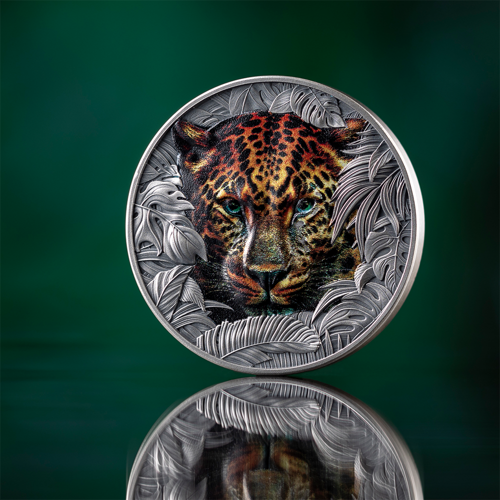 Leopard Born To Be Wild 1 Oz Silver Coin