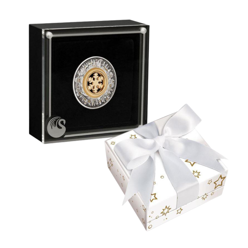 CHRISTMAS WONDERLAND 2 Oz Silver Coin $2 Australia 2021