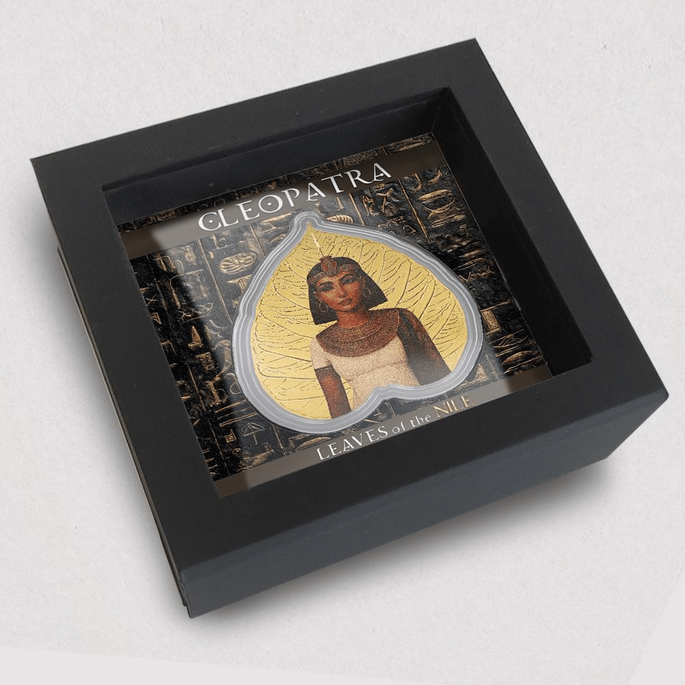 Cleopatra Leaves of the Nile 1 Oz Silver Coin 2025