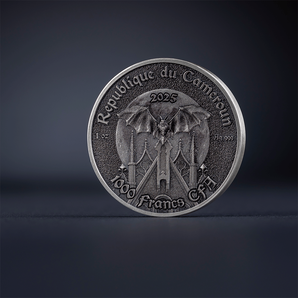 The Raven Creatures of Nocturne 1 Oz Silver Coin 2025 - image2 - MINT XXI