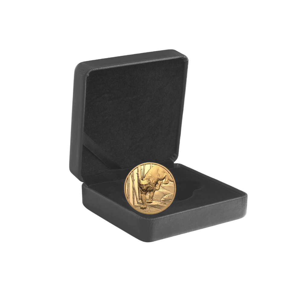 COUGAR Great Hunters 1 oz Gold Coin $200 Canada 2024