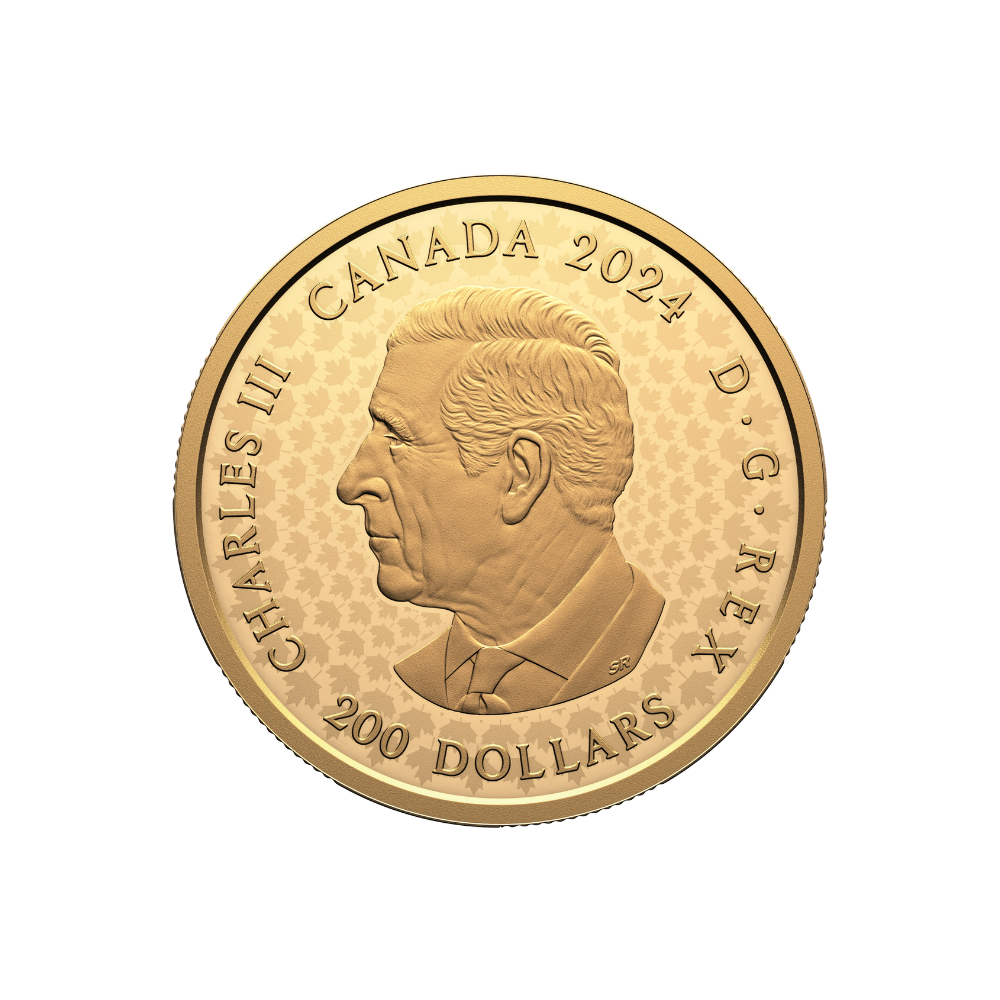 COUGAR Great Hunters 1 oz Gold Coin $200 Canada 2024