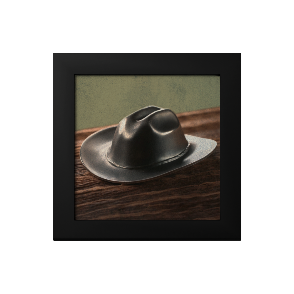 COWBOY HAT Special Shapes 1 oz Silver Coin $5 Cook Islands 2024