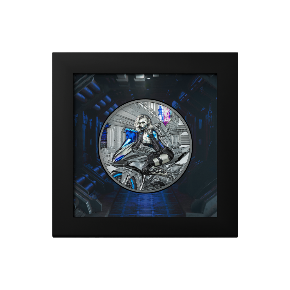 CYBER QUEEN 3 Oz Silver Coin $20 Cook Islands 2023