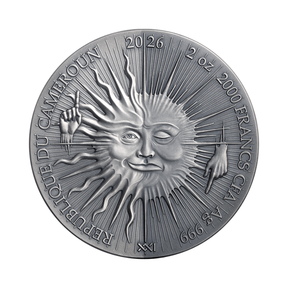Cyborg Dual Essence 2 Oz Silver Coin 2026 MINT XXI
