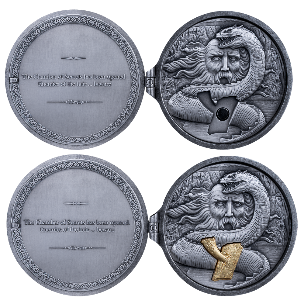 Chamber of Secrets Harry Potter 25 Years of Magic 5 Oz Silver Coin 2026 MDM