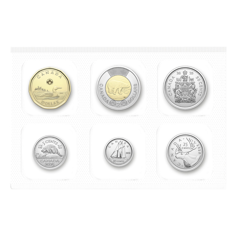 Classic Uncirculated Coin Set 2025 Canada