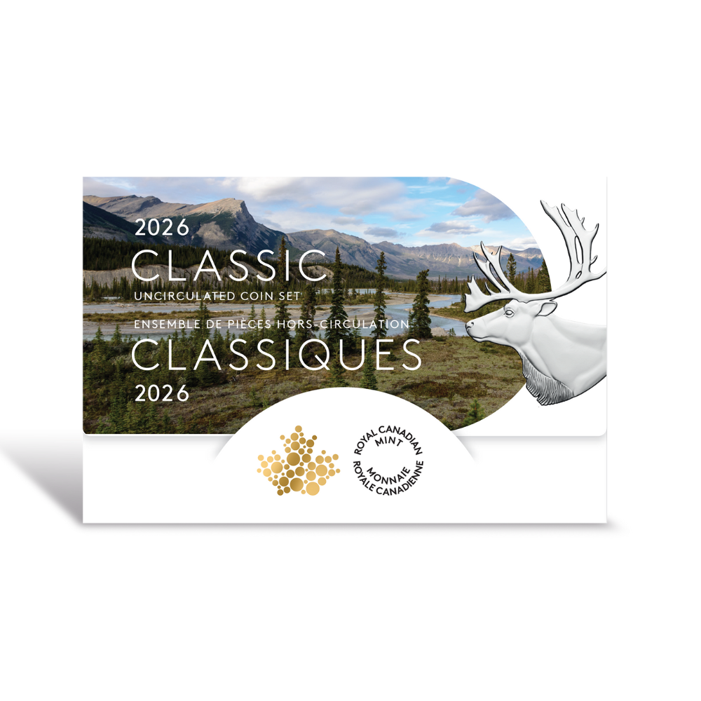Classic Uncirculated Coin Set Canada 2026 Royal Canadian Mint