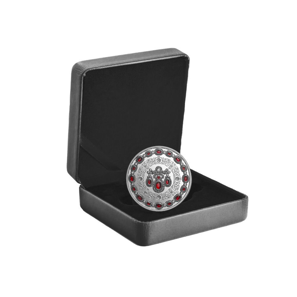 Crown Jewels: A Tribute to the 100th Anniversary of the Birth of Queen Elizabeth II 1 Oz Fine Silver Coin Royal Canadian Mint