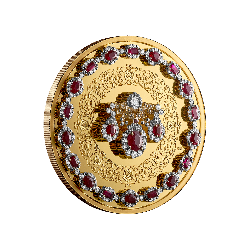 Crown Jewels: A Tribute to the 100th Anniversary of the Birth of Queen Elizabeth II Pure Gold Coin Royal Canadian Mint