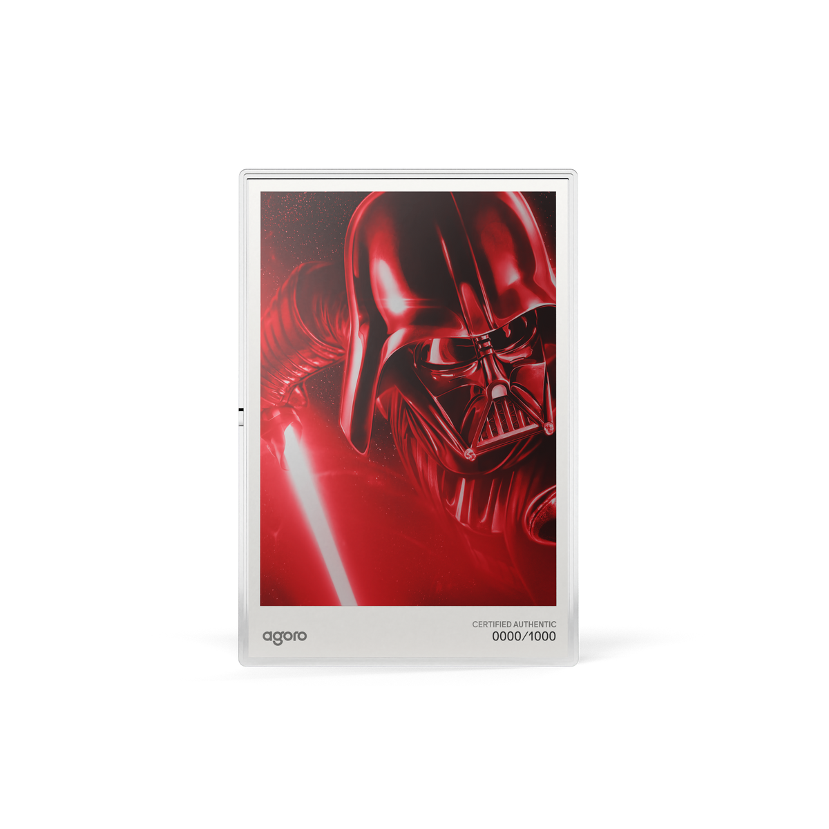 Star Wars™ Darth Vader™ Lightsaber Silver Collectible Set Agoro