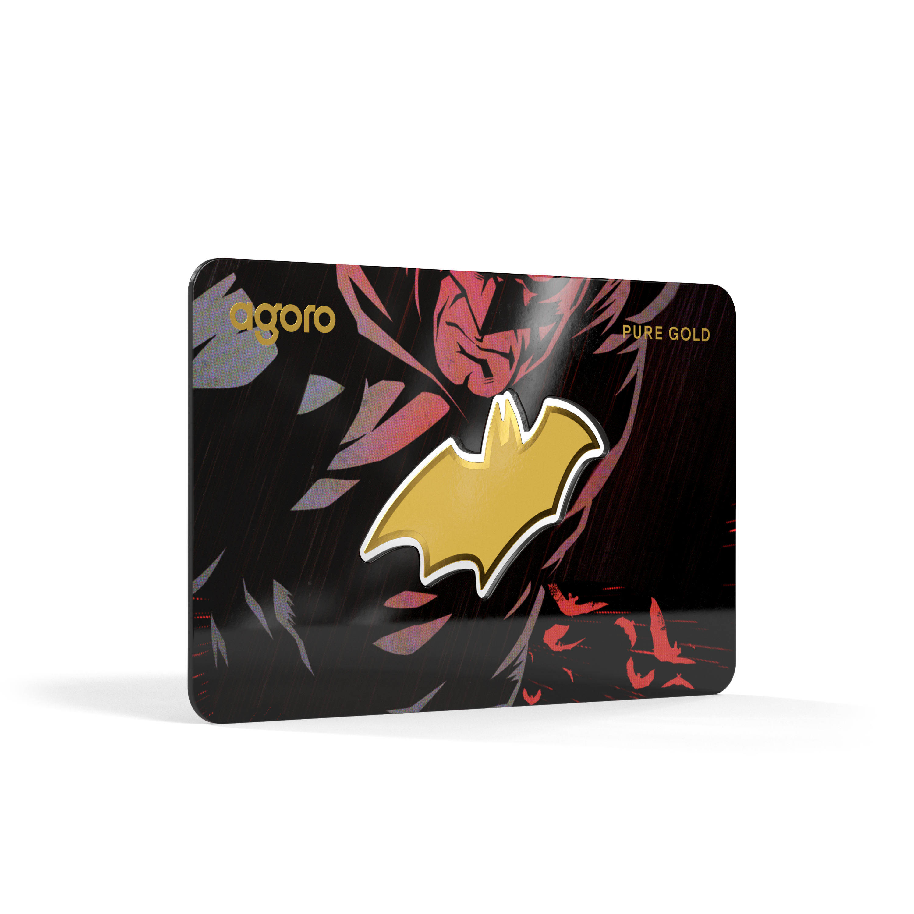 Batman's Emblem Pure Gold Collectible Agoro