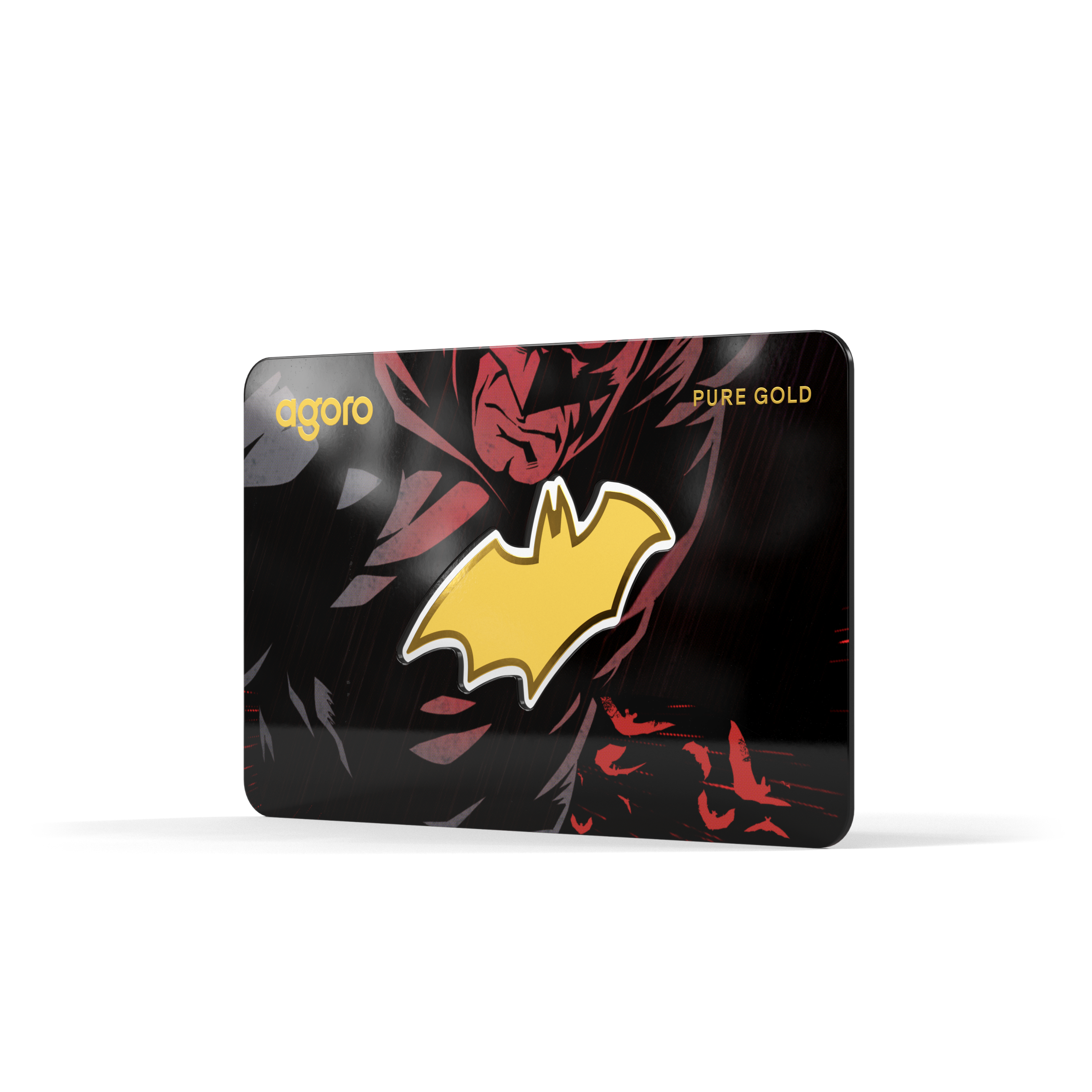 Batman's Emblem Pure Gold Collectible Agoro