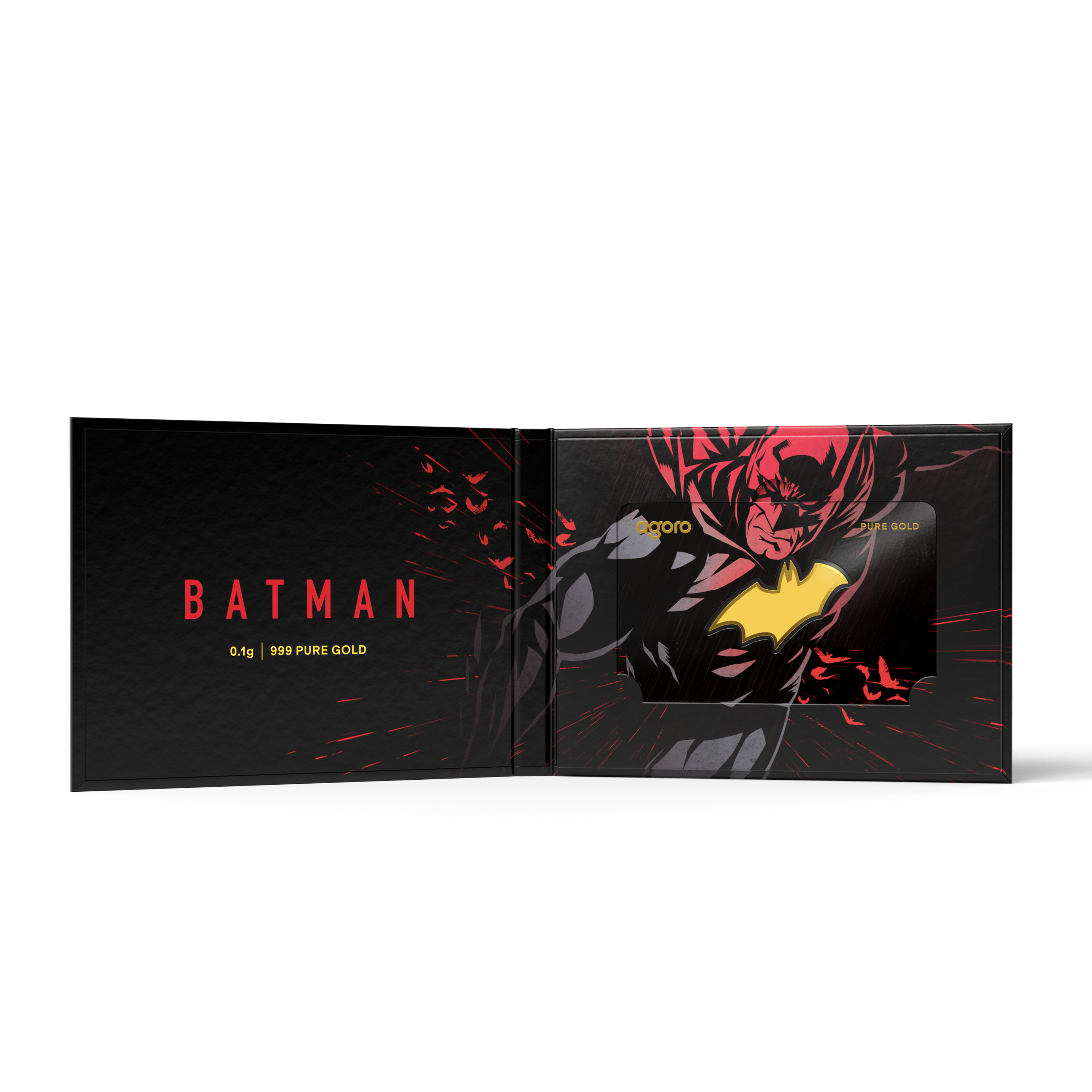 Batman's Emblem Pure Gold Collectible Agoro