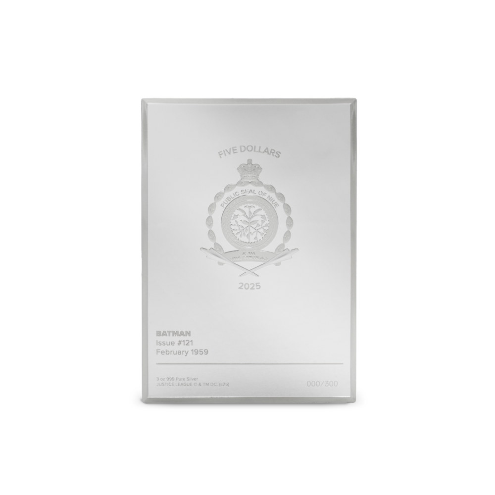 DC 90th Anniversary Silver Age Batman #121 Silver Coin AGORO