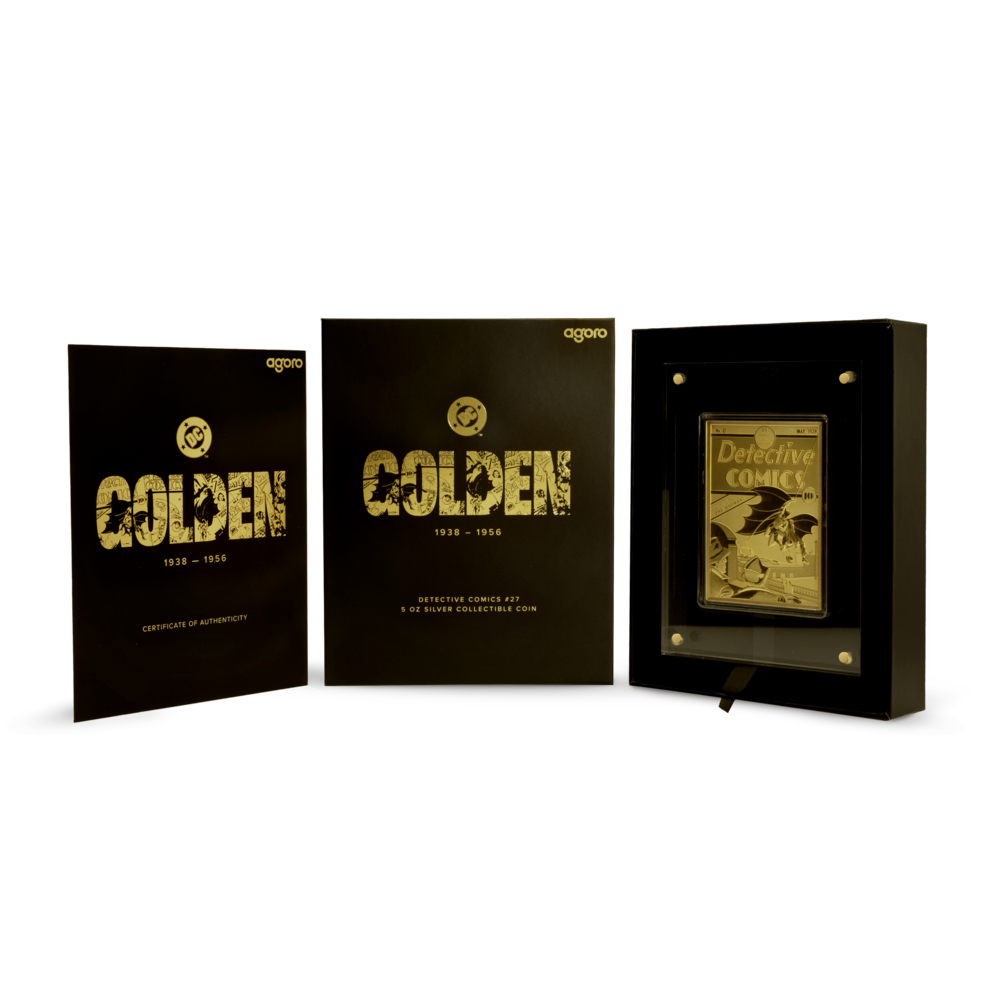 DC 90th Anniversary Golden Age Detective Comics #27 Gilded Coin