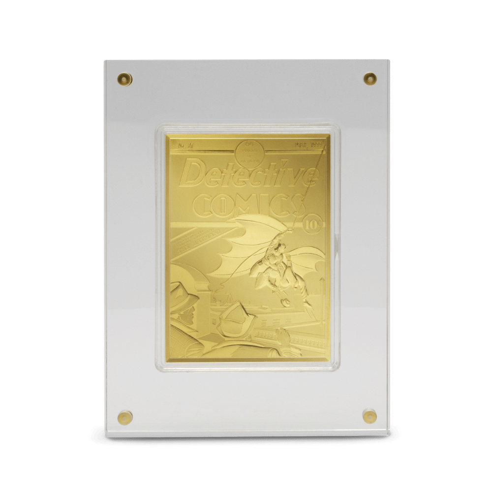 DC 90th Anniversary Golden Age Detective Comics #27 Gilded Coin Presentation box - Agoro New Zealand Mint