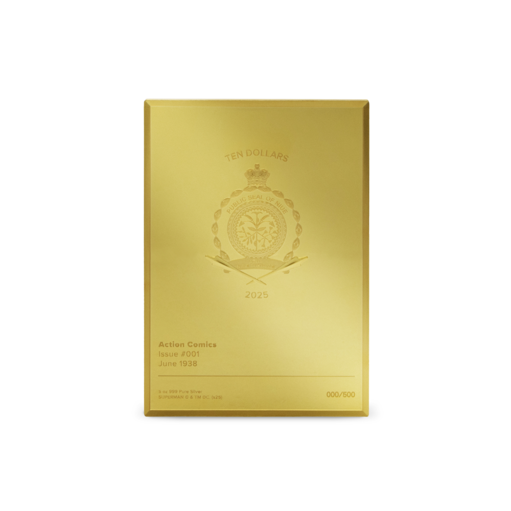 DC 90th Anniversary Golden Age Action Comics #1 Gilded Coin