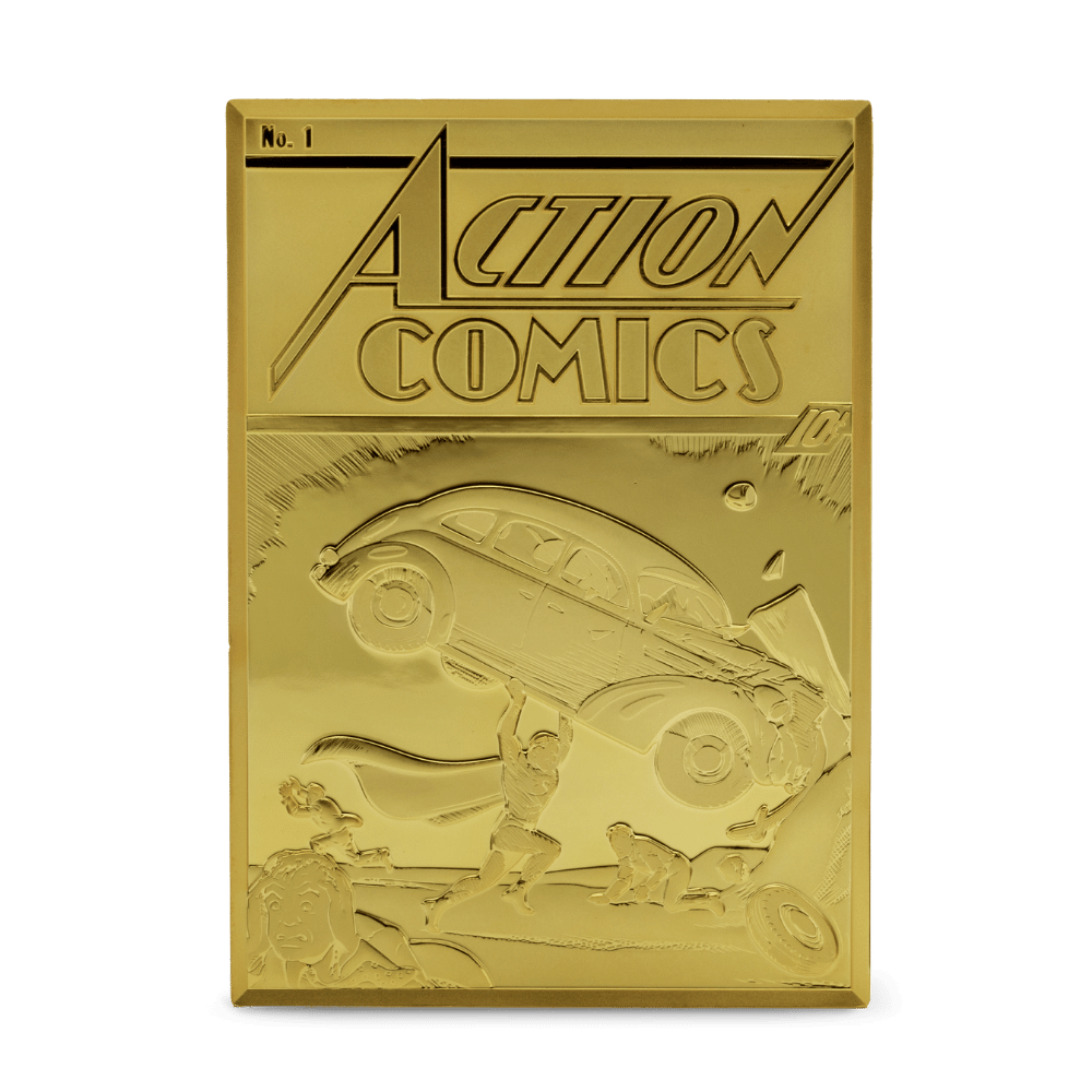 DC 90th Anniversary Golden Age Action Comics #1 Gilded Coin - PARTHAVA COIN