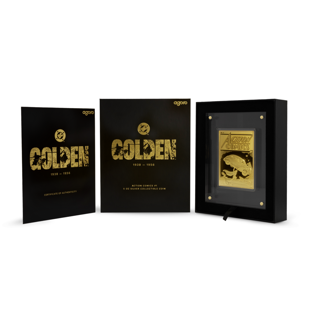 DC 90th Anniversary Golden Age Action Comics #1 Gilded Coin