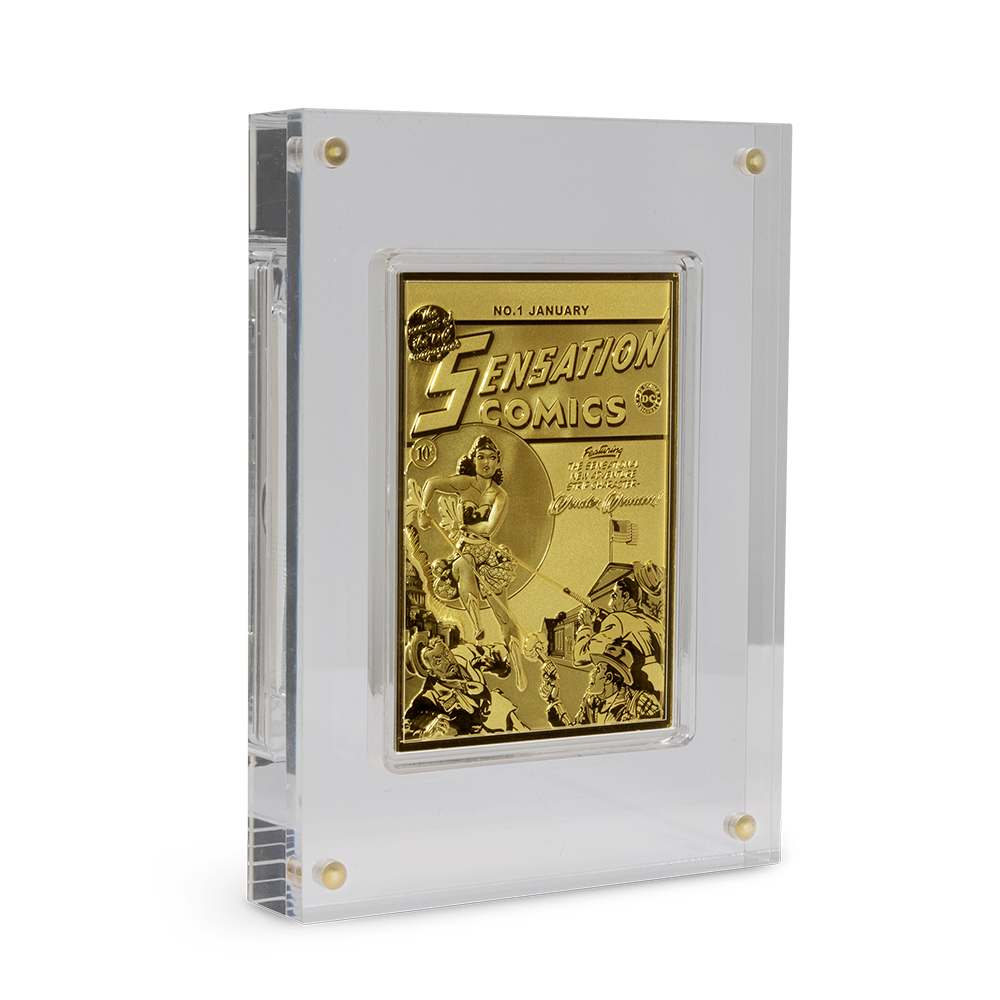 DC 90th Anniversary Golden Age Sensation Comics #1 Gilded Coin