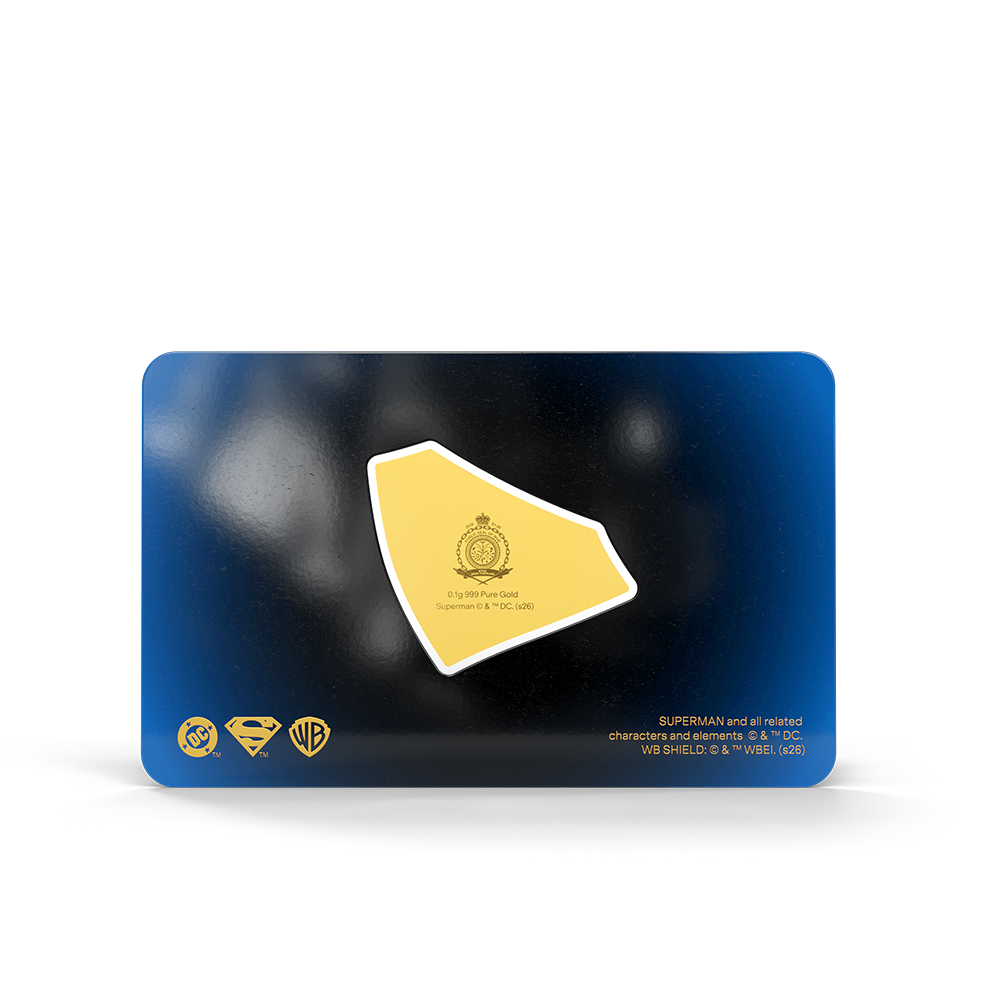 Superman's Emblem Pure Gold Collectible Agoro
