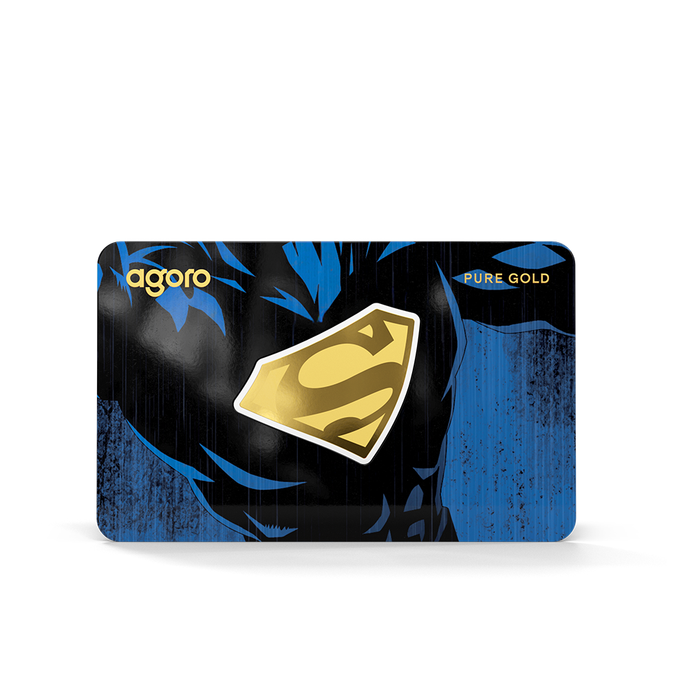 Superman's Emblem Pure Gold Collectible Agoro