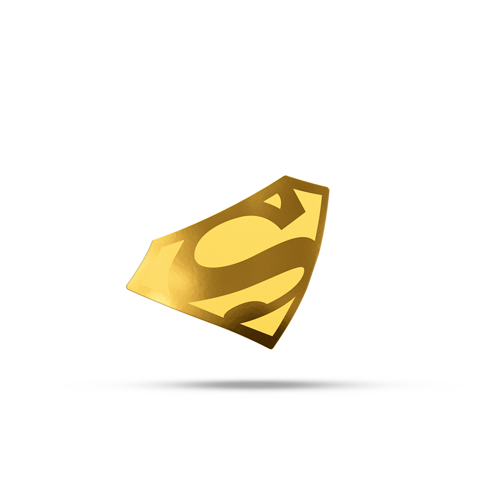 Superman's Emblem Pure Gold Collectible Agoro