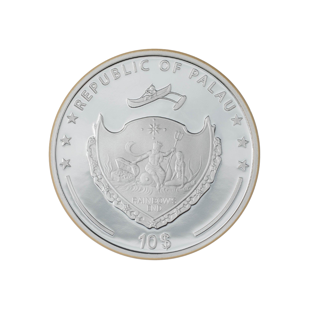 DESERT Our Earth Ecosystems 2 Oz Silver Coin $10 Palau 2022