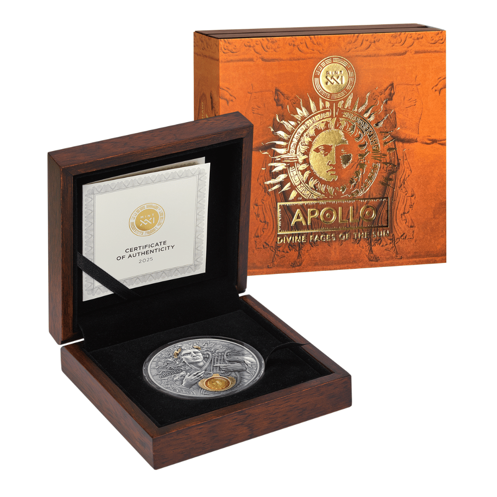 Apollo Divine Faces Of The Sun 3 Oz Silver 2025