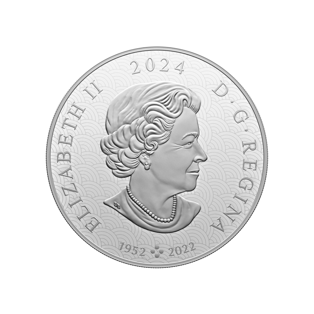 DRAGON Lunar Year 1 Kg Kilo Silver Coin $250 Canada 2024