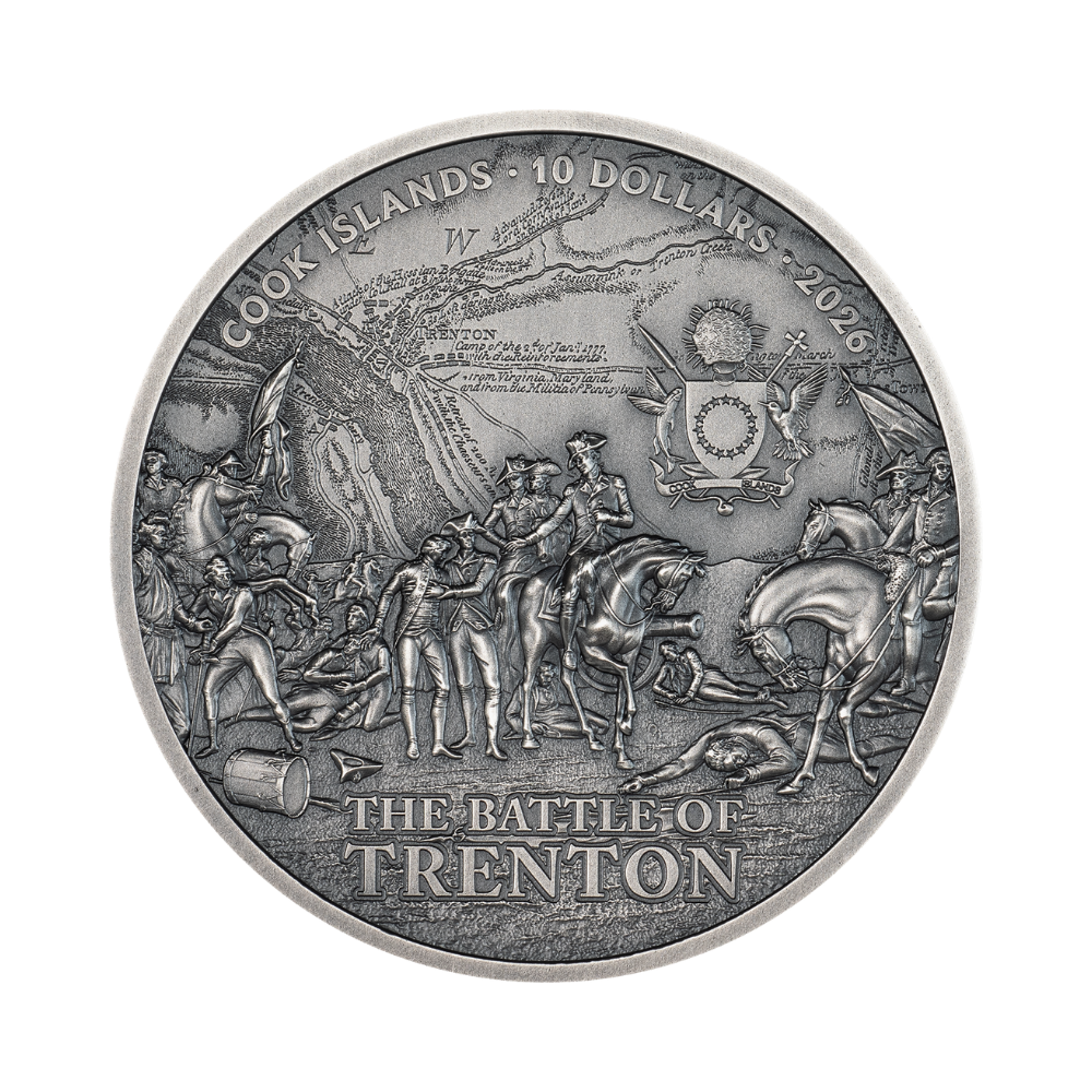 Delaware Forging of Independence 2 Oz Silver Coin 2026 CIT
