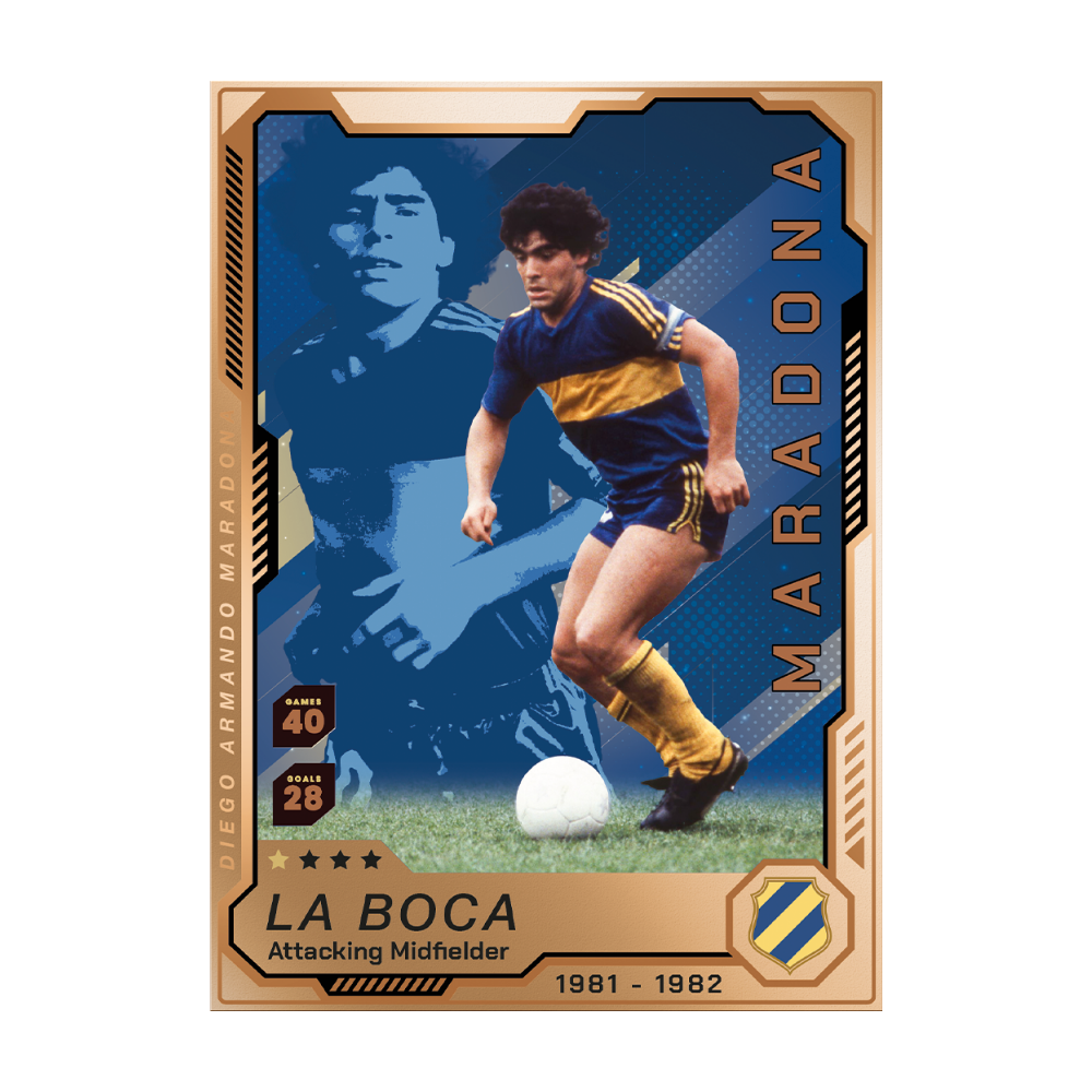 Diego Maradona Precious Collector Coin Cards MDM