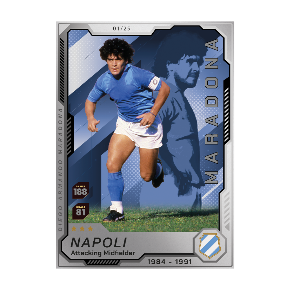 Diego Maradona Precious Collector Coin Cards MDM